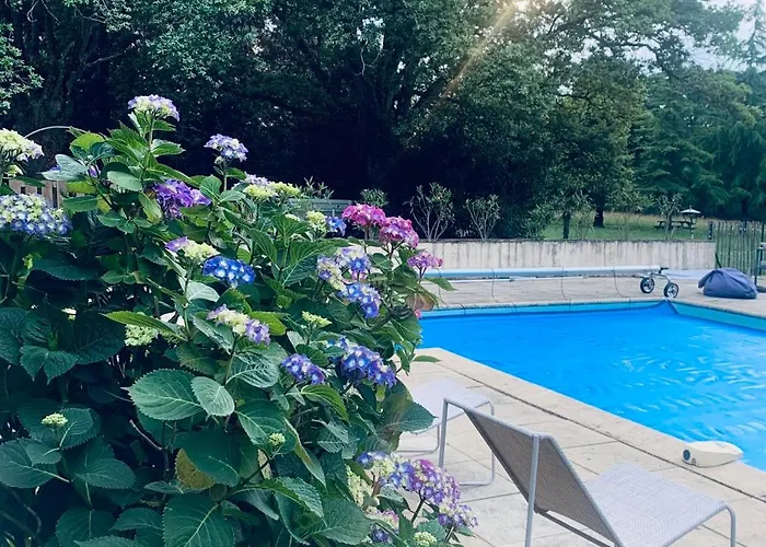 Hors Cadre/villa Avec Piscine بيت للعطل Nort-sur-Erdre (Loire-Atlantique)